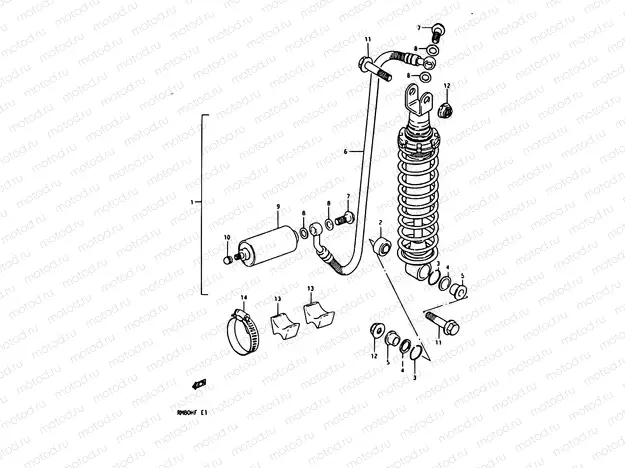 30 - REAR SHOCK ABSORBER