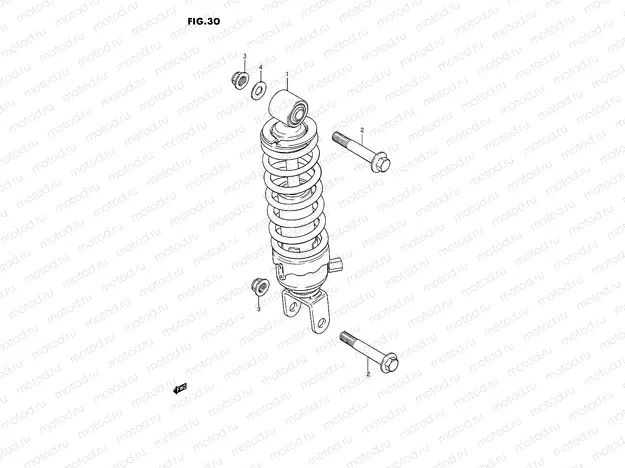 30 - REAR SHOCK ABSORBER