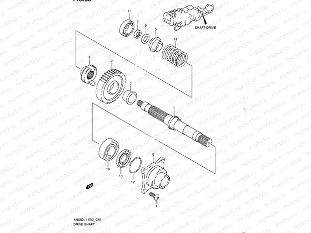 30 - SHAFT DRIVE