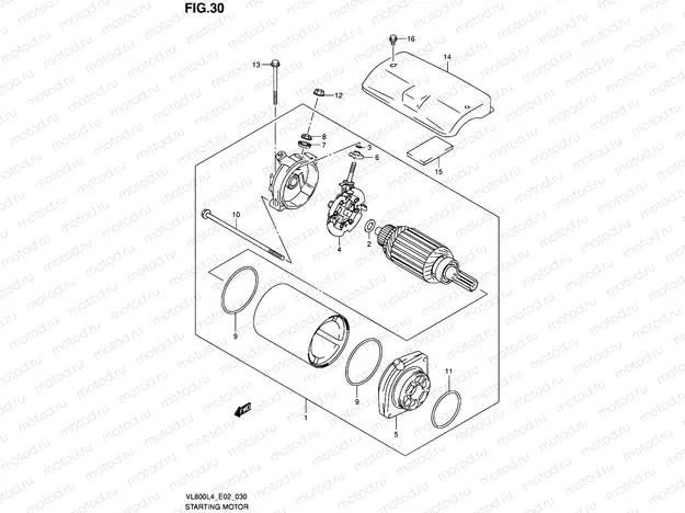 30 - STARTING MOTOR