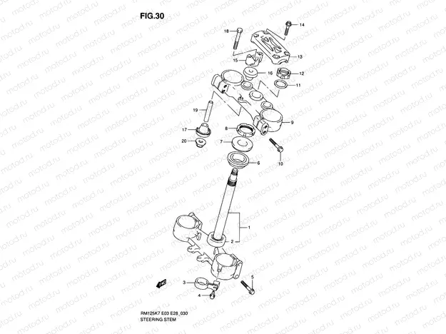 30 - STEERING STEM
