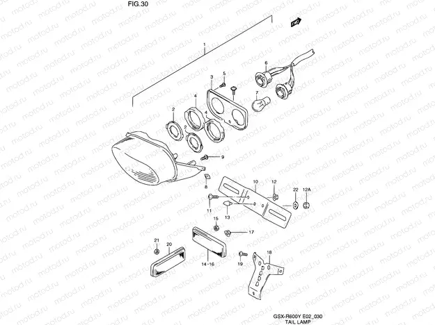 30 - TAIL LAMP