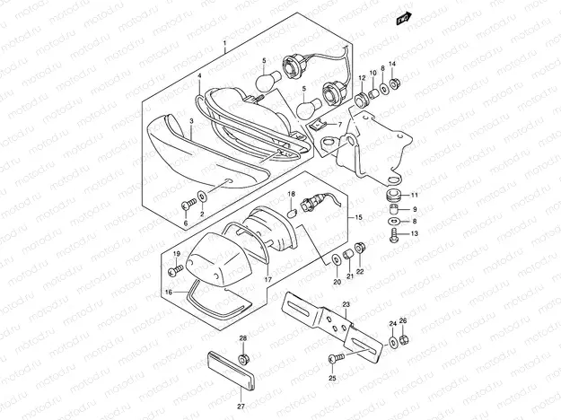 30 - TAIL LAMP