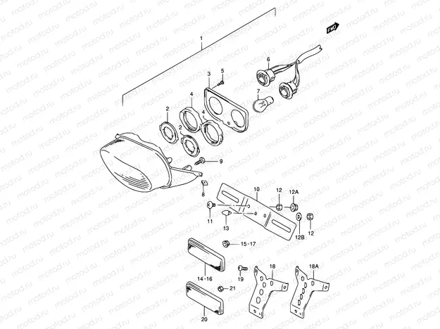 30 - TAIL LAMP