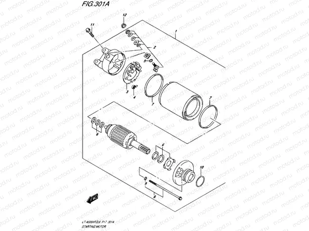 301A - STARTER