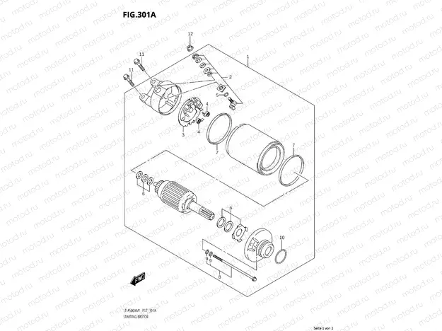 301A - STARTING ENGINE