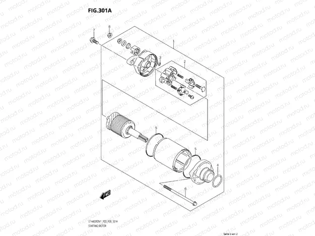 301A - STARTING ENGINE