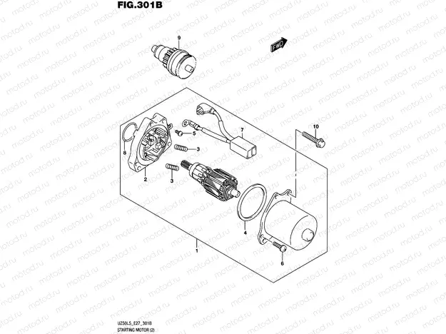 301B - STARTING MOTOR (CHANGZHOU DONGNAN)