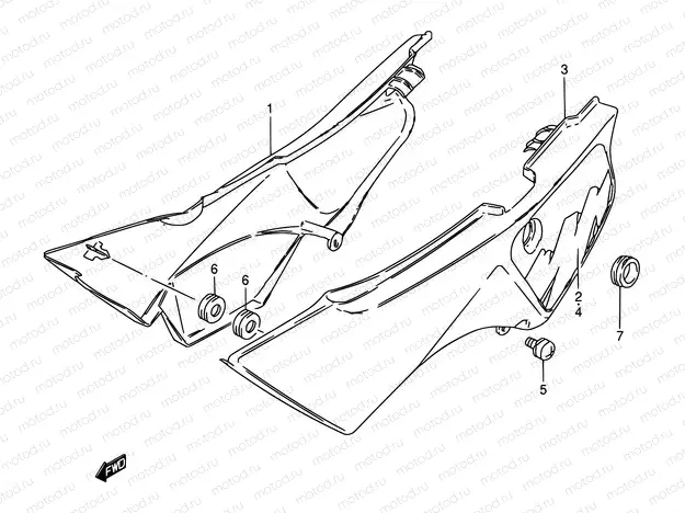 30A - FRAME COVER (MODEL P/S)
