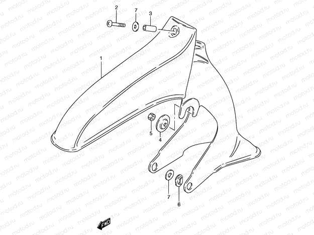 30A - FRONT FENDER (TYOE S)