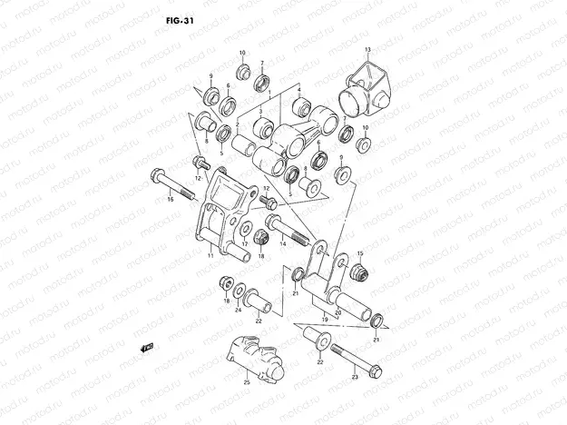 31 - CUSHION LEVER