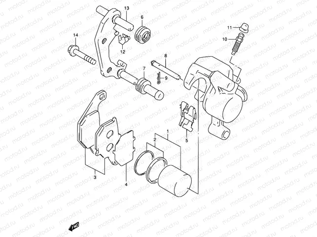 31 - FRONT CALIPER