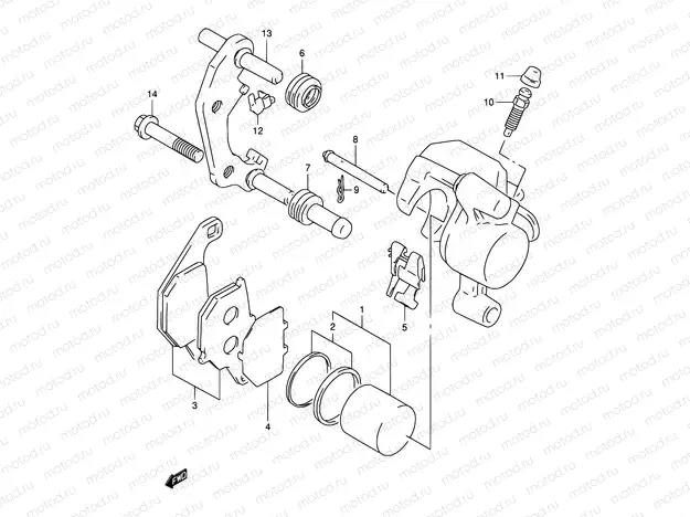 31 - FRONT CALIPER