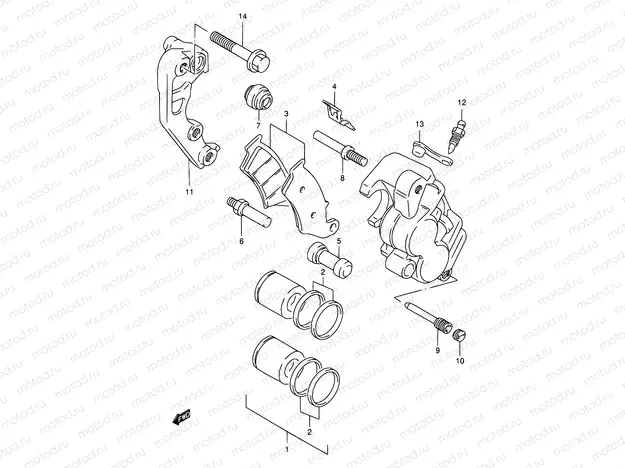 31 - FRONT CALIPER