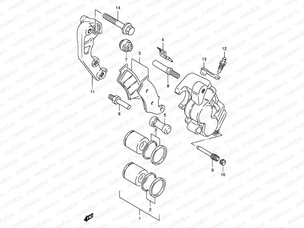 31 - FRONT CALIPER