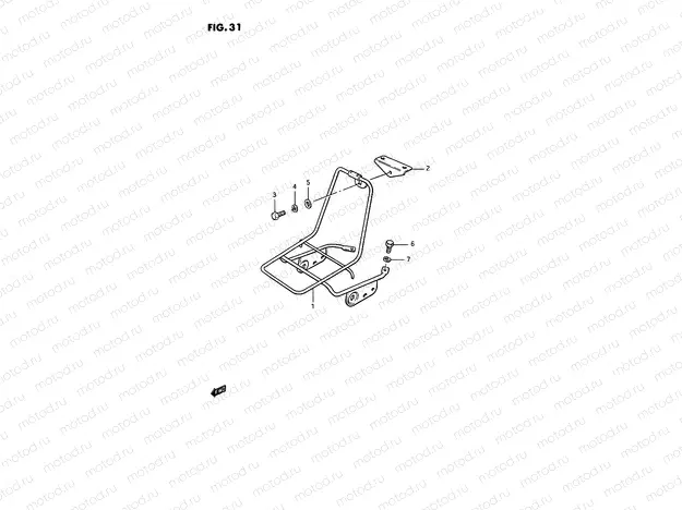 31 - FRONT CARRIER (E43)