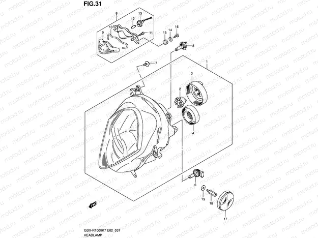31 - HEADLAMP