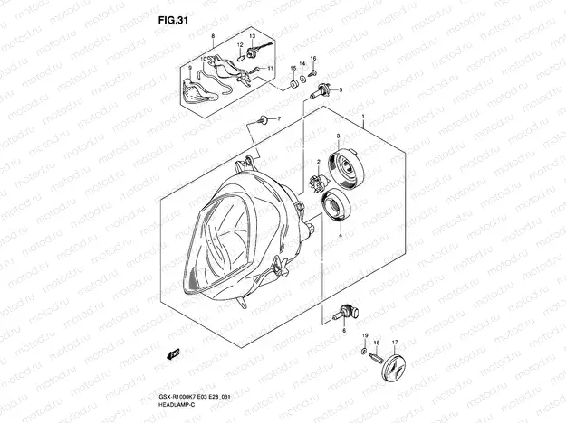 31 - HEADLAMP