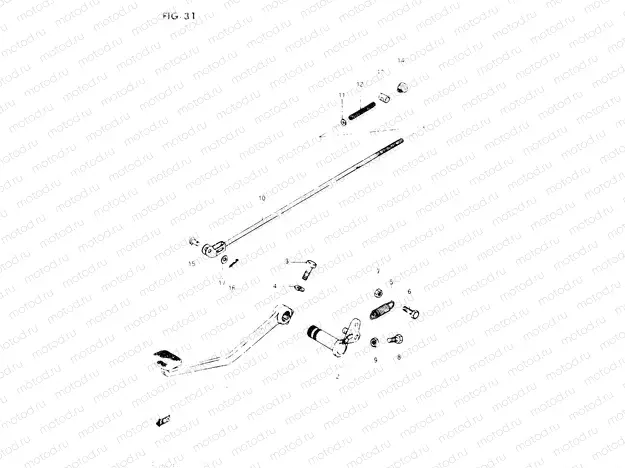 31 - REAR BRAKE