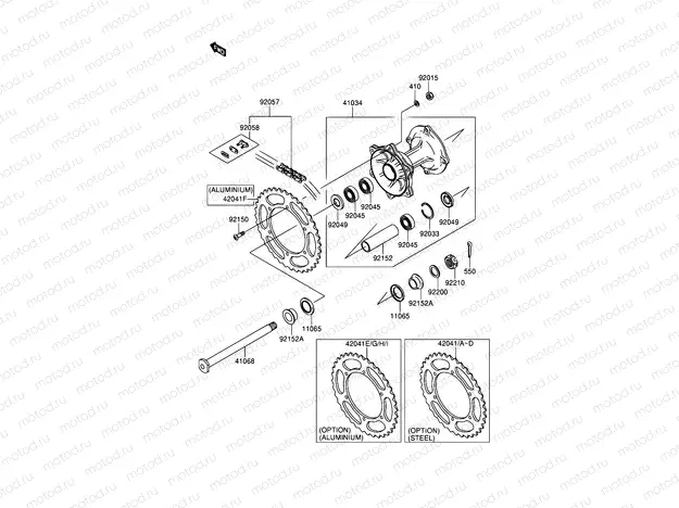 31 - REAR HUB