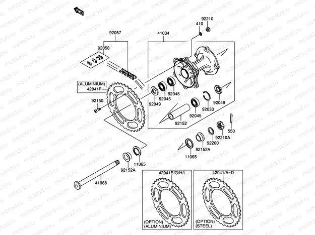 31 - REAR HUB