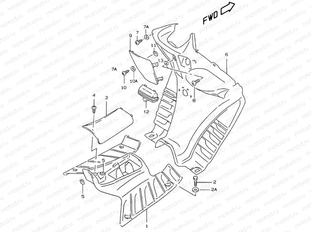31 - REAR LEG SHIELD