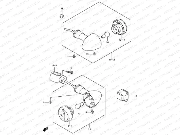31 - TURN SIGNAL LAMP