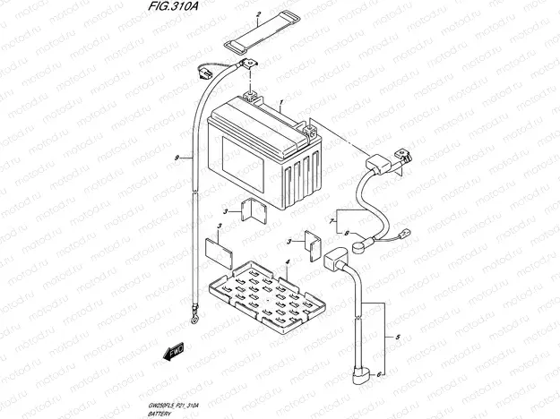310A - BATTERY
