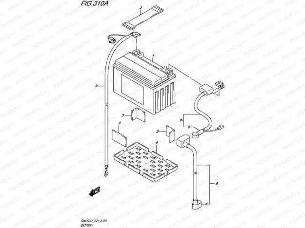 310A - BATTERY