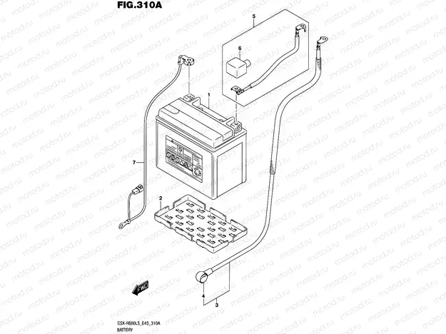 310A - BATTERY