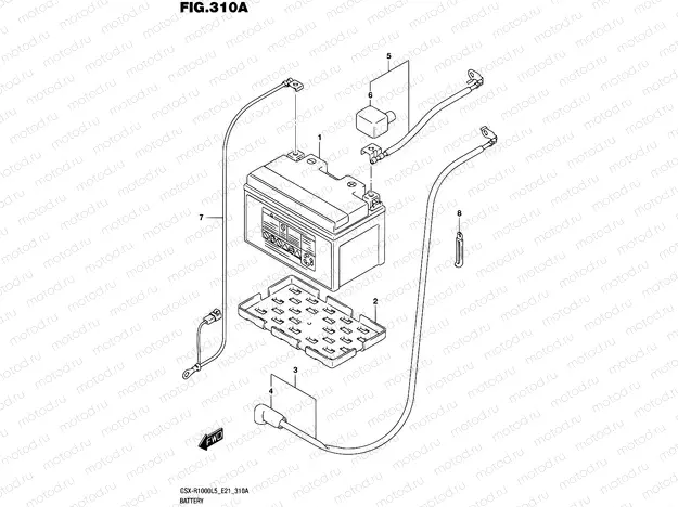 310A - BATTERY