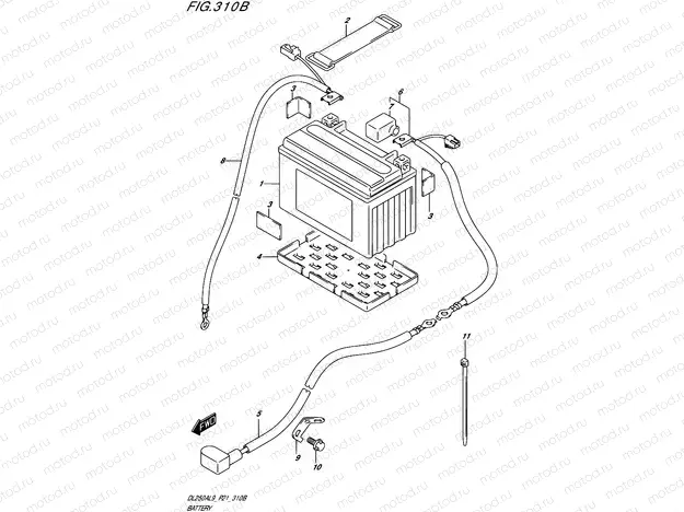 310B - BATTERY