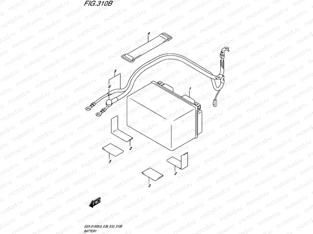 310B - BATTERY (GSX-S1000AL6 E28)