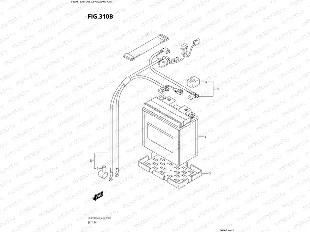 310B - BATTERY (LT-A500XPM0 P24)