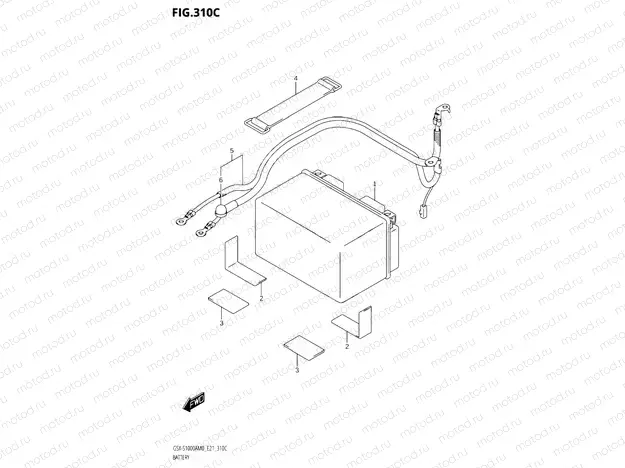 310C - BATTERY