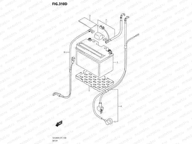310D - BATTERY