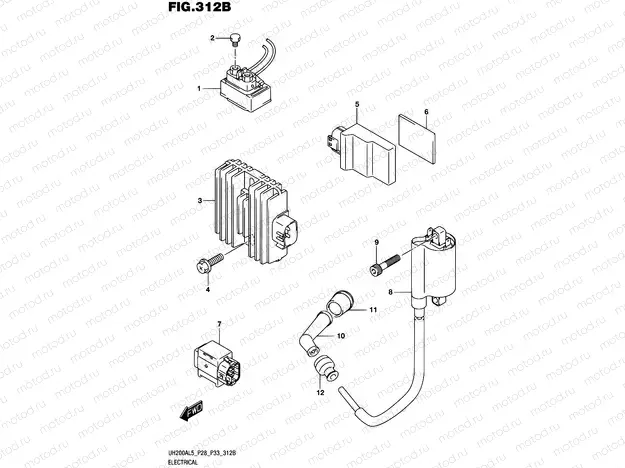 312B - ELECTRICAL (UH200AL5 P33)