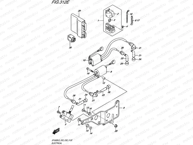 312E - ELECTRICAL (SFV650AL5 E33)