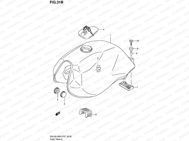 31B - FUEL TANK (MODEL K7/K8)