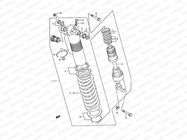 31C - SHOCK ABSORBER (MODEL S)