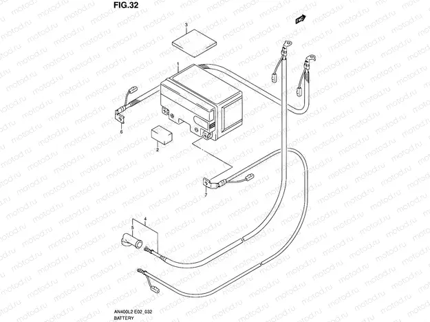 32 - BATTERY (AN400AL2 E19)