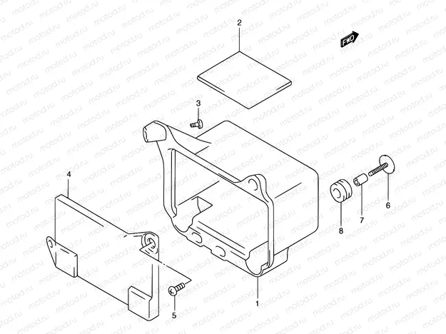 32 - BATTERY HOLDER