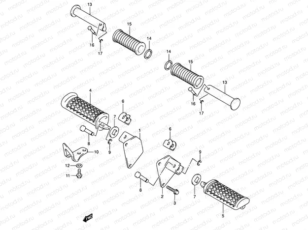 32 - FOOTREST