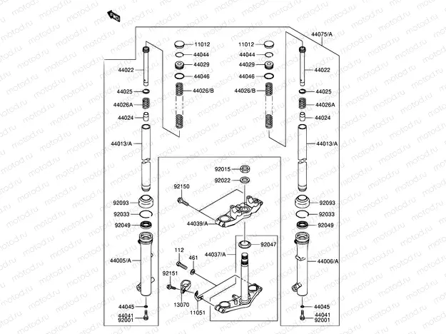 32 - FRONT FORK