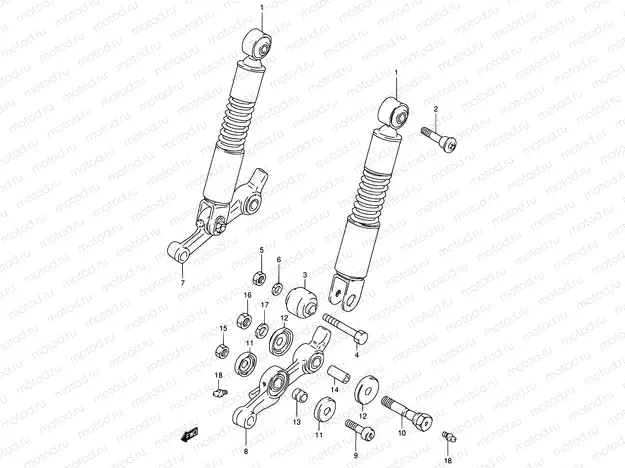 32 - FRONT SHOCK ABSORBER