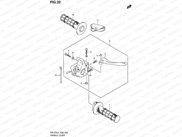 32 - HANDLE LEVER