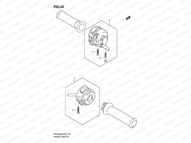 32 - HANDLE SWITCH