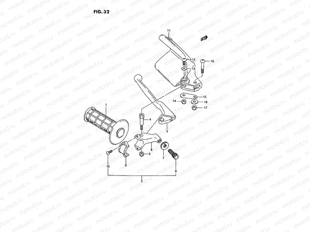 32 - LEFT KNUCKLE COVER