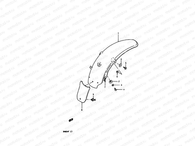 32 - REAR FENDER