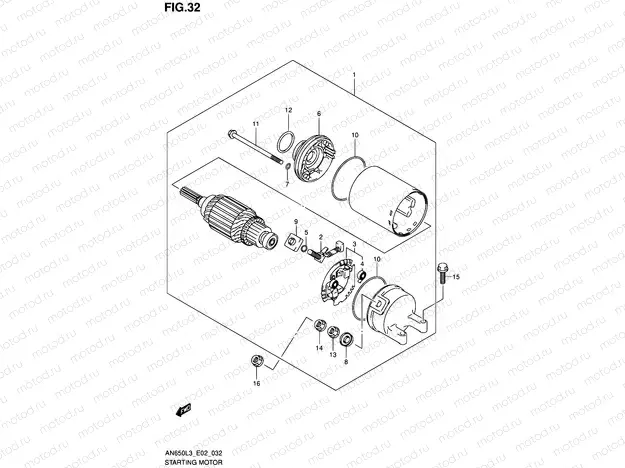 32 - STARTING MOTOR